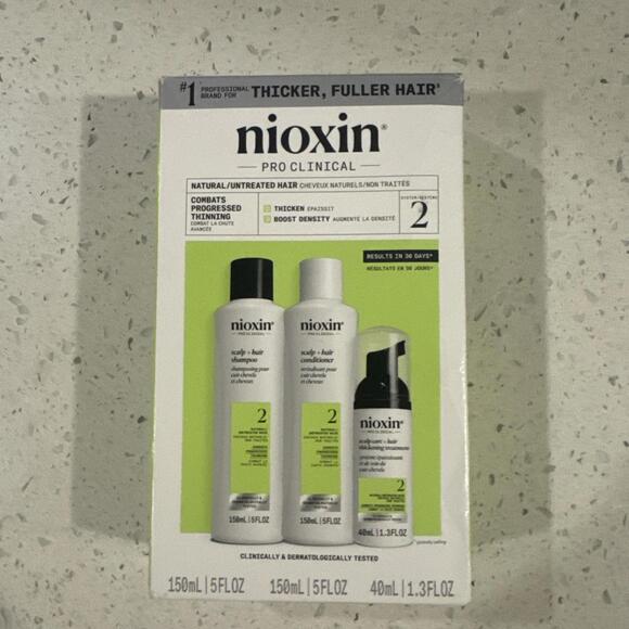 Nioxin System 2 Hair Thickening Natural & Untreated Hair Shampoo & Conditioner - Picture 1 of 1